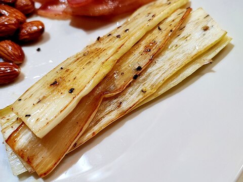 マコモタケのオリーブオイルソテー